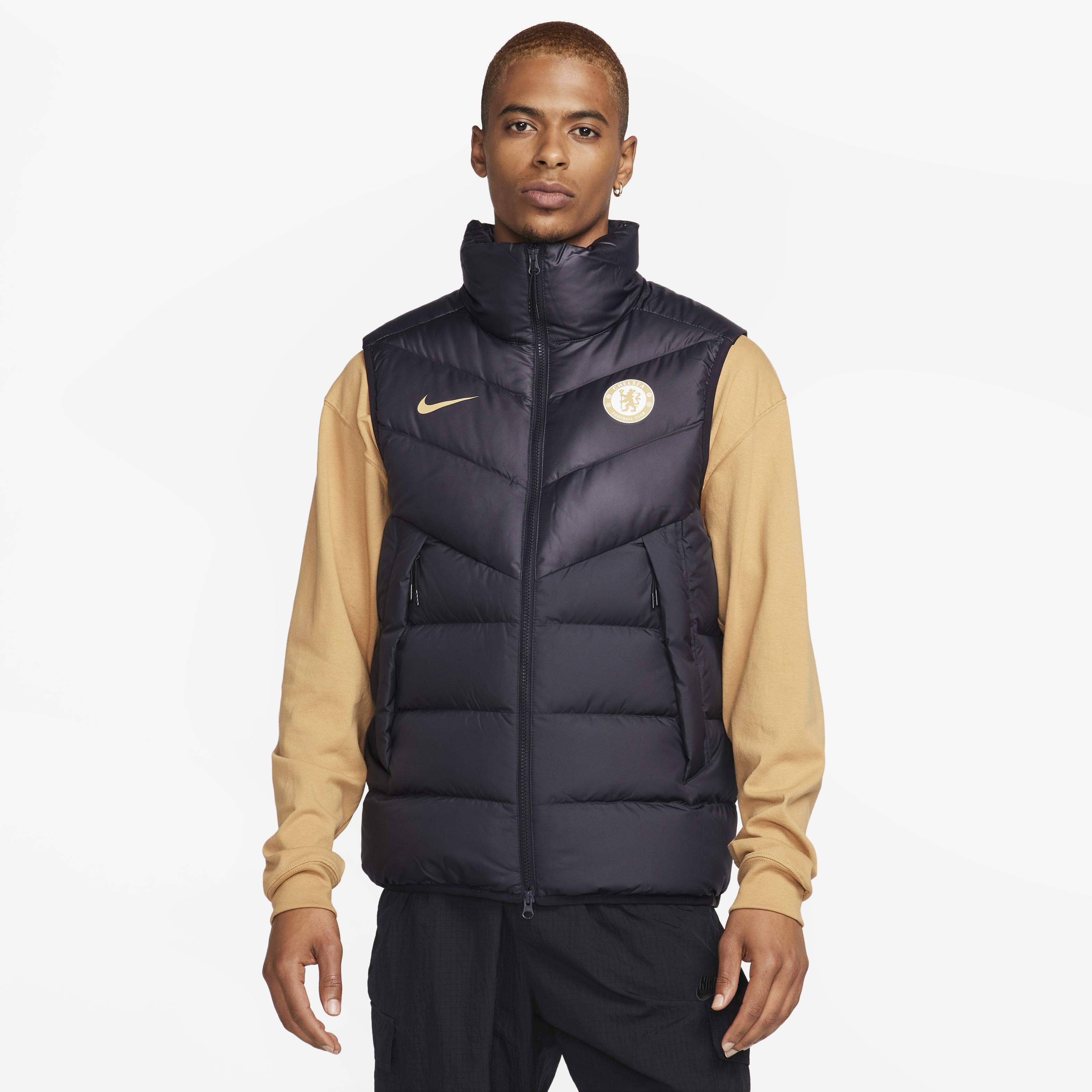 Nike Chelsea F.C. Windrunner Men's Nike Football Down Gilet